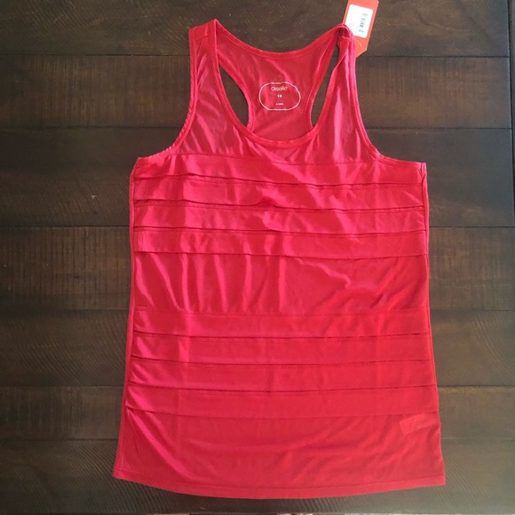 NWT Oiselle Pleat Tank
